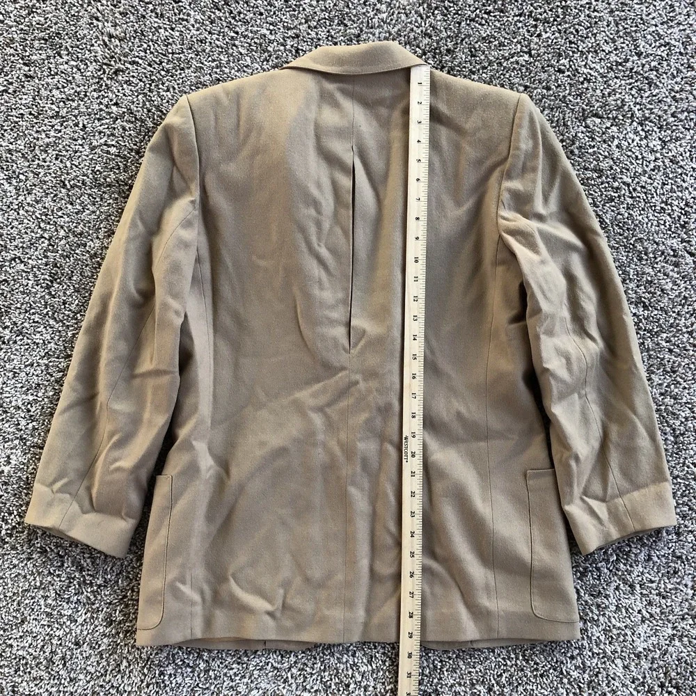 Vintage Christian Dior Sportswear Single Breasted Wool Blazer Womens Size 12